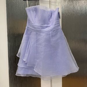 David’s Bridal NWT strapless dress Size 14